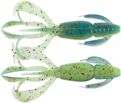 Силикон Keitech Crazy Flapper 3.6" (7 шт/уп) ц:ea#20 violet chart red flk