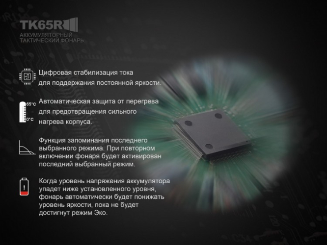 Фонарь Fenix TK65 Cree XHP70
