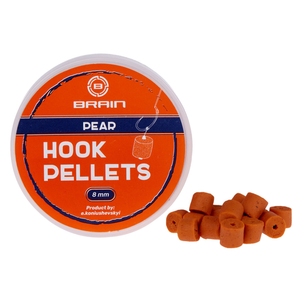 Пелети Brain Hook Pellets Pear (груша) 8mm 70g