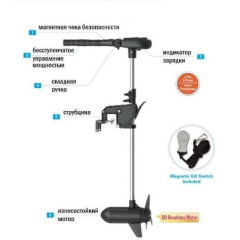 Электромотор Haswing Protruar G 5 л.с.  160Lbs 24В  бесщеточный
