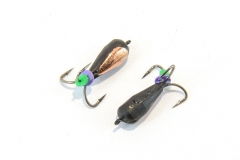 Мормышка вольфрамовая &quot;Чёртик с ушком&quot; 4мм 