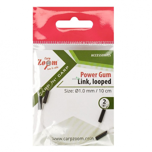 Фидерная гума Carp Zoom Power Gum Link 1,0мм 10см 2шт