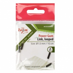 Фидерная гума Carp Zoom Power Gum Link 1,0мм 10см 2шт