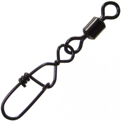 Карабін з вертлюгом BratFishing Rolling Swivel With Germany Snap